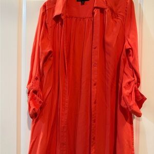 INC International Concepts Bold Orange Shirt